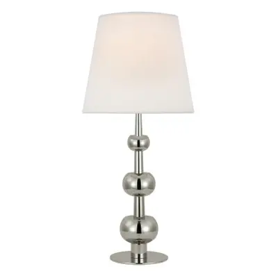 Comtesse bordslampa trippel nickel