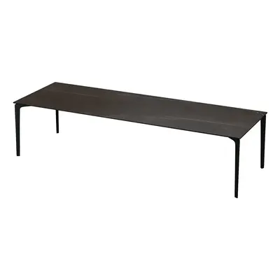 Fast, Allsize Spisebord 301x101 cm GRES Metallic Grey / Gres Smoky