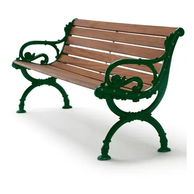 Byarums Bruk, Byarum sofa / 185cm / g:grønn / v:oljet mah. Byarum Mølle